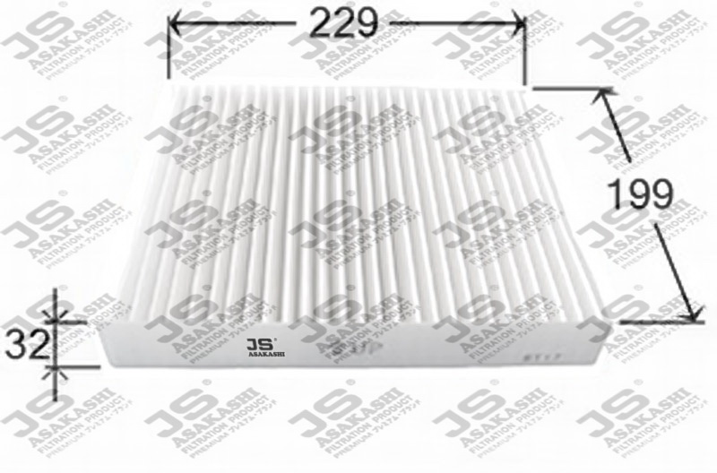 AC206J JS ASAKASHI Фильтр салона